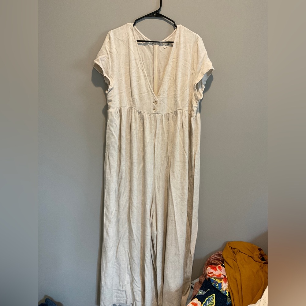 Natural Life Linen Jumpsuit